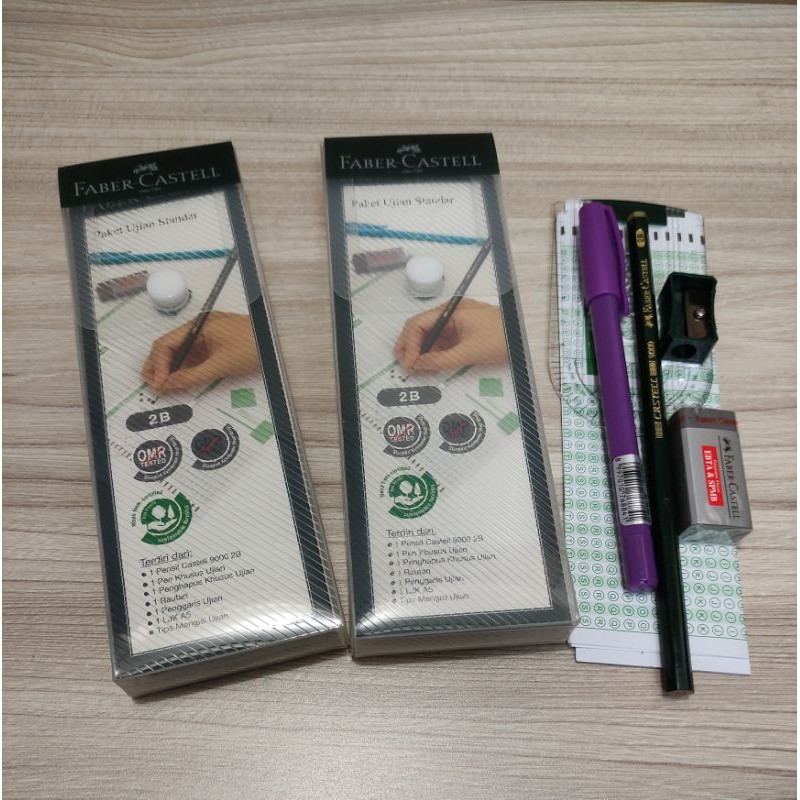 

paket ujian faber-castell