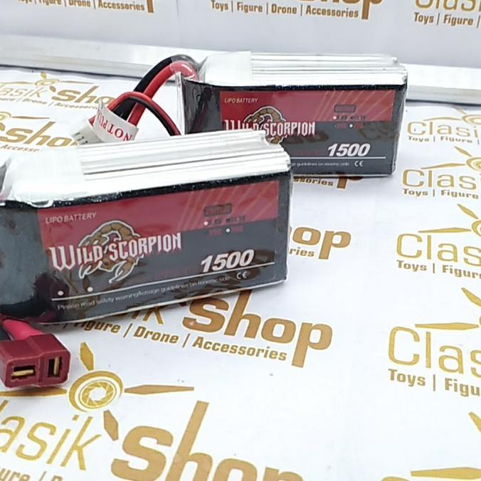 Open Ds] Baterai Lipo 3S 1500Mah 11.1V 2S 25C Deans Plug