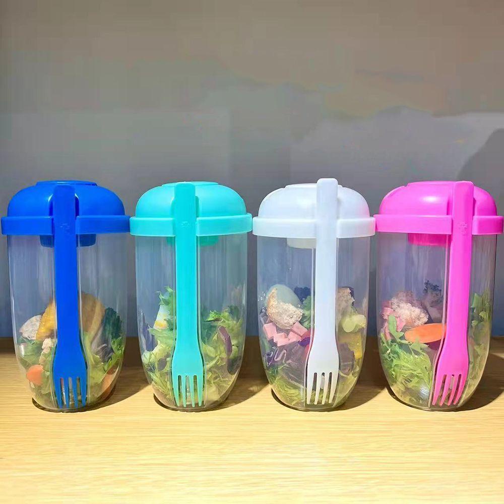 [Elegan] Salad cup High quality 1000ml Toples Salad Sehat Tidak Beracun Tidak Bau