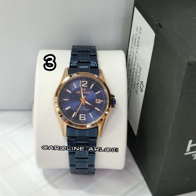 JAM TANGAN WANITA HEGNER HW1295L GARANSI RESMI