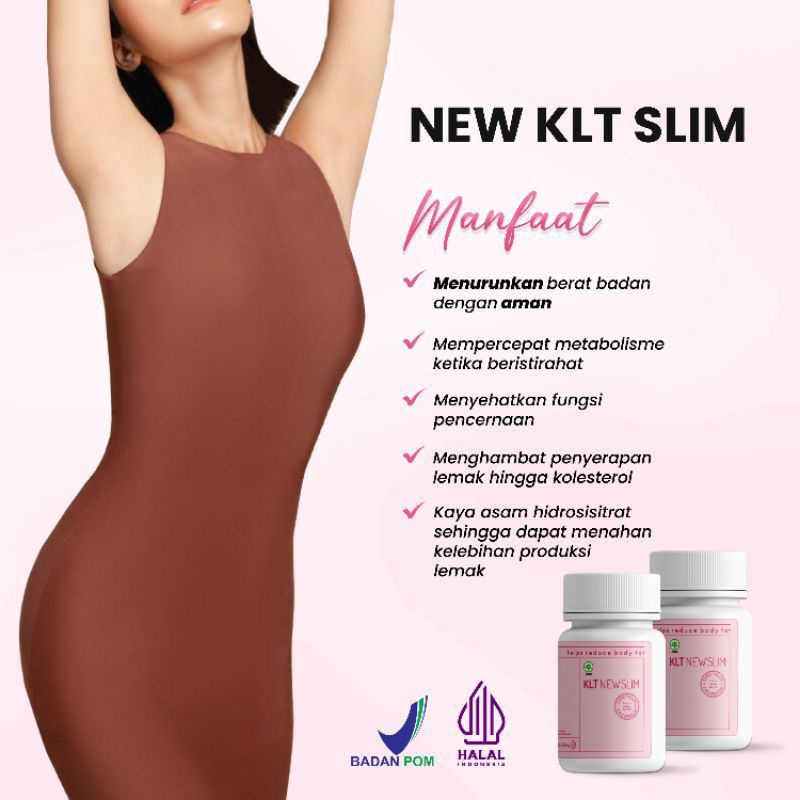 KLT NEW SLIM - SUPPLEMENT DIETARY ( penurun berat badan)