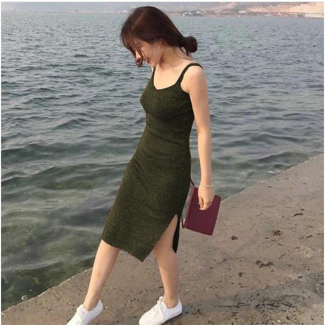 HOPYLOVY - Dress Wanita Venia Rajut