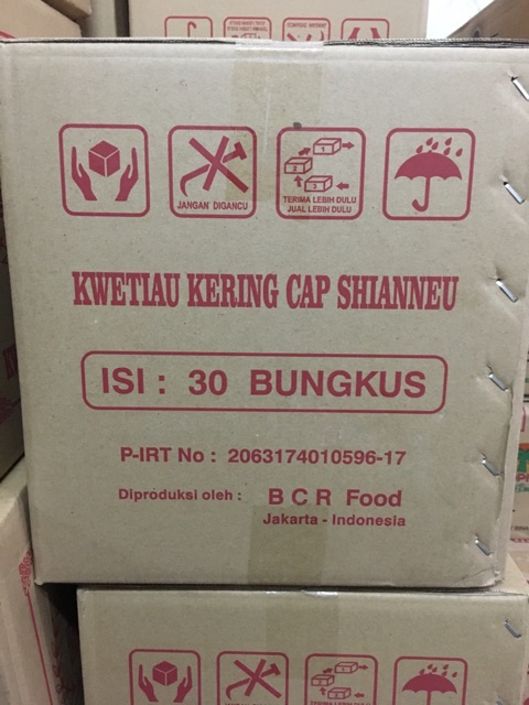 Grosir Termurah! Kwetiau Kering Dus Shianne ( 30 bungkus ) / Kuetiau Kering dus ( Isi 30 bks )