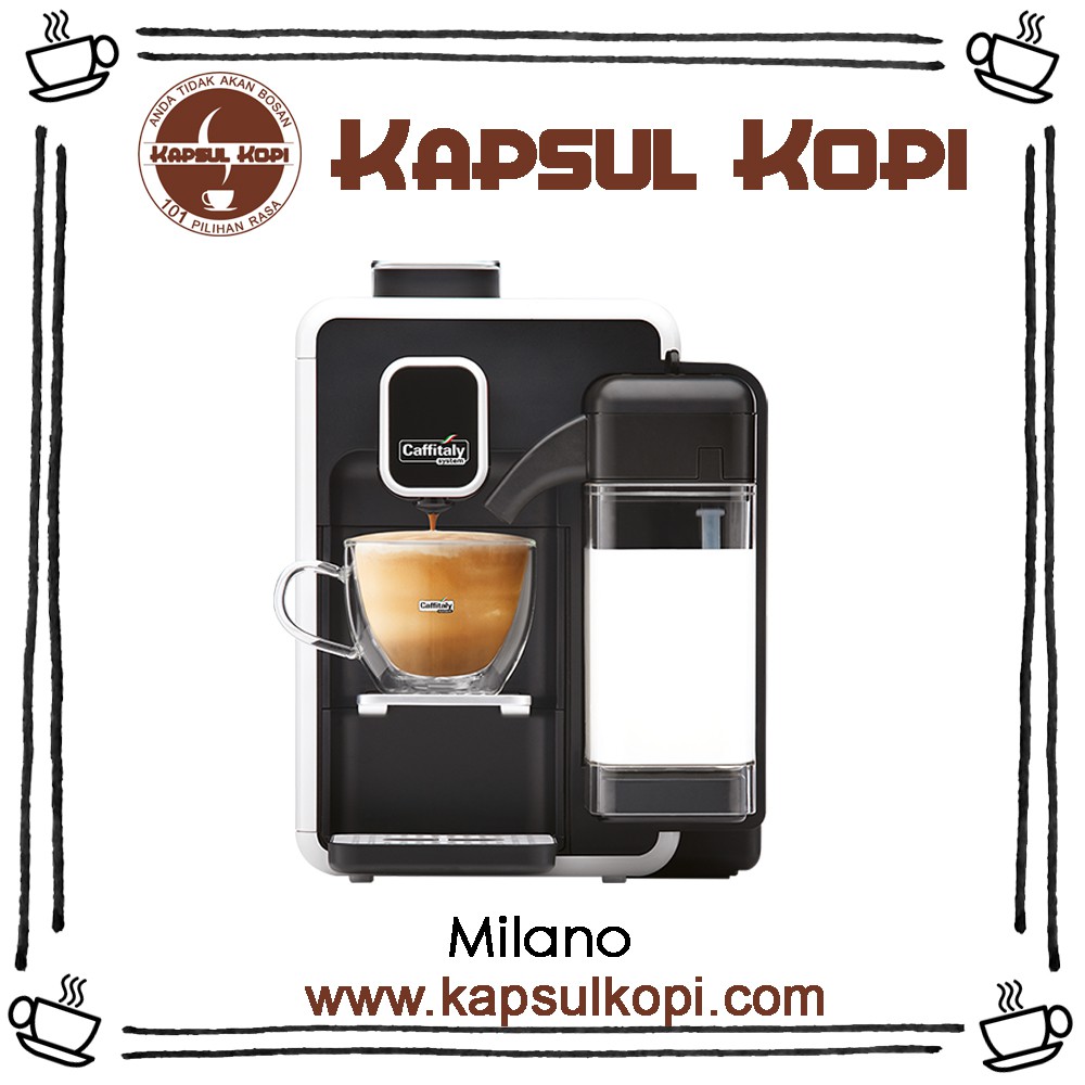 KapsulKopi Mesin Kopi Caffitaly Tipe MILANO S22 Coffee Machine