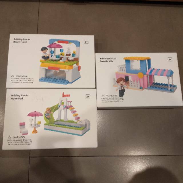 Building blocks miniso / lego + 1 figur 114pcs