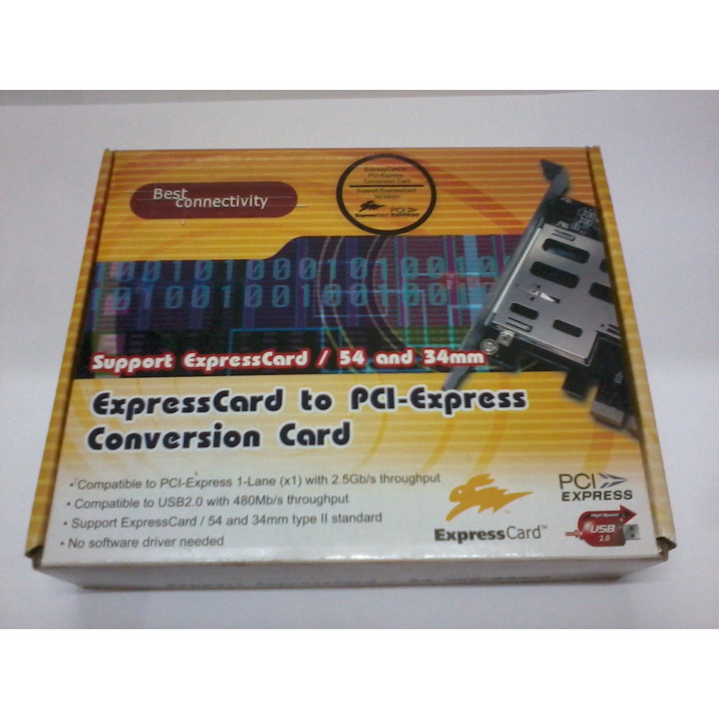 PCI EXPRESS To PCMCIA EXPRESS (Express Card)