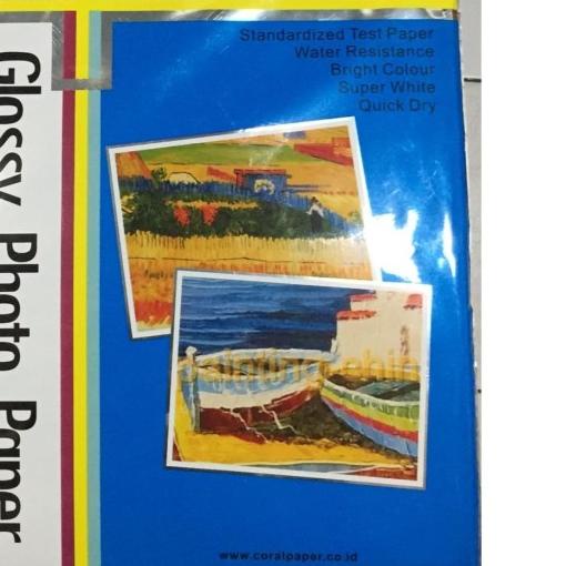 

❄ KERTAS FOTO CORAL GLOSSY A3 260g ➤