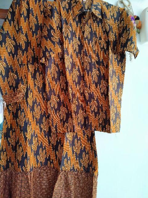 Maura Couple - Sania Ruffle Batik Couple Ori Ndoro Jowi Dnt Garansi Termurah Di Shopee