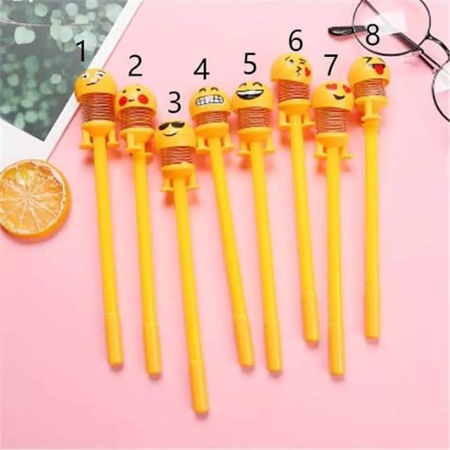 

Pulpen emoticon SMILE PER LUCU isi 12 pcs
