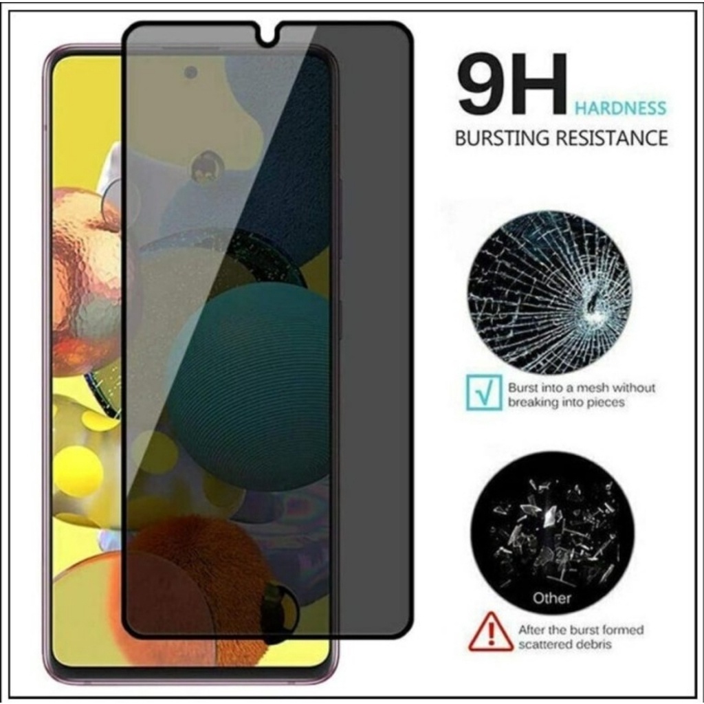 tempered glass anti spy privacy POCO F3 F4 X3 GT M3 M4 PRO M5 Xiaomi Redmi note 9 10 Pro anti gores kaca