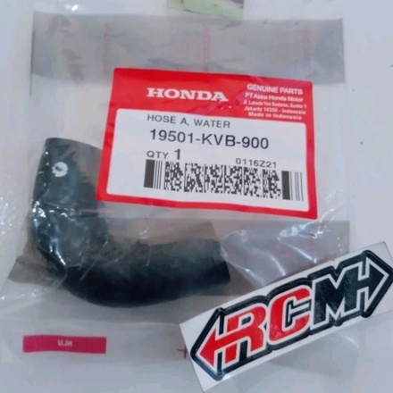 HOSE A WATER SELANG PIPA RADIATOR KE THERMOSTAT VARIO 110 LAMA OLD KARBU TECHNO ORI ORIGINAL HONDA AHM HGP ASLI 19501-KVB-900