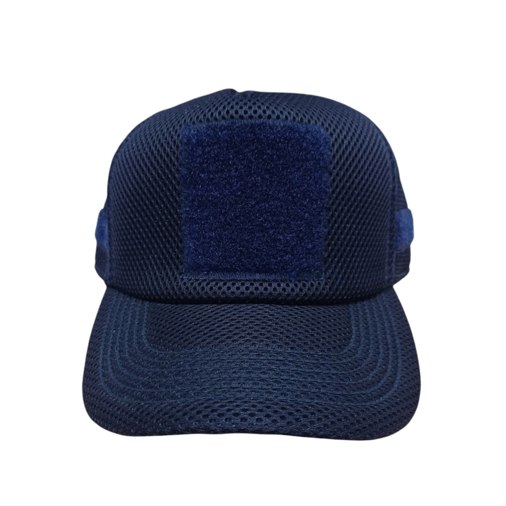 Topi Baseball Jaring Tactical Navy / Topi Jaring Biru Tua