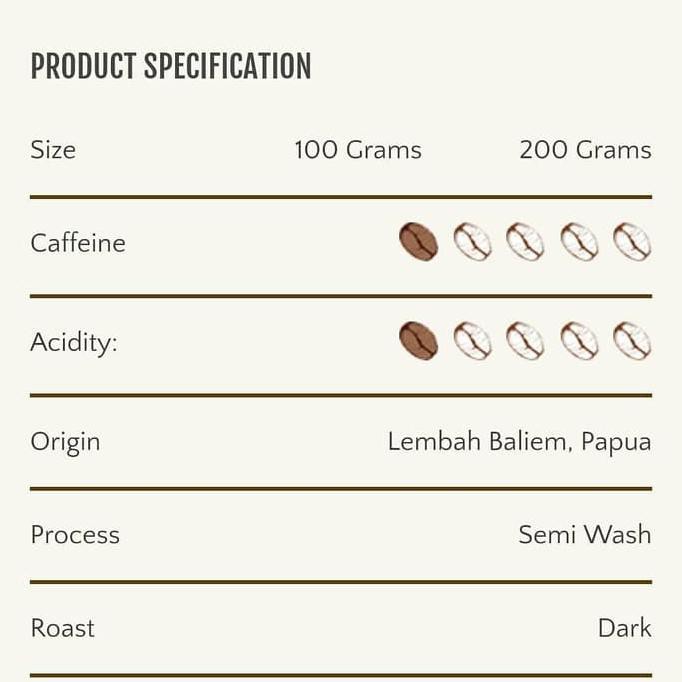 

HiBO Organic Arabica Coffee Powder | Bubuk Kopi Organik Papua 200g