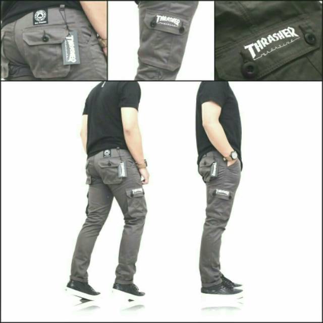 New Product Dark Navy Long Pants  Biru Tua Dongker Bagus Keren Cargo PRIA MALMO IMPRESIF PREMIUM