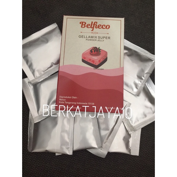 Belfieco Gellamix Super Ecer 1 bungkus isi 12 gr Jelly Instant Powder