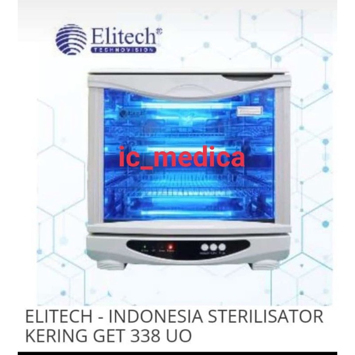 Sterilisator kering ozone + UV Elitech GET 338 UO