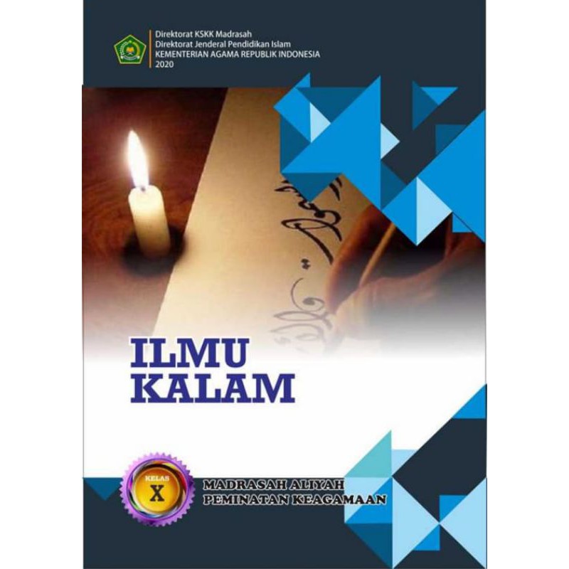 buku ilmu kalam kelas 10 Madrasah Aliyah peminatan keagamaan