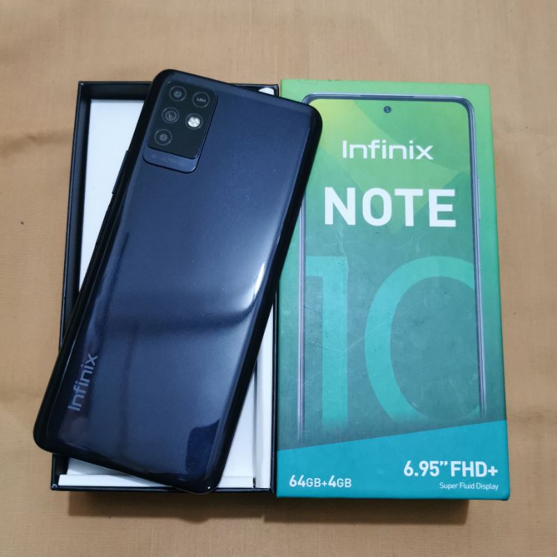 infinix note 10 4/64gb second