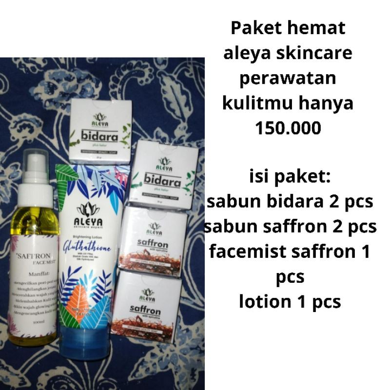 paket hemat aleya skincare 150.000