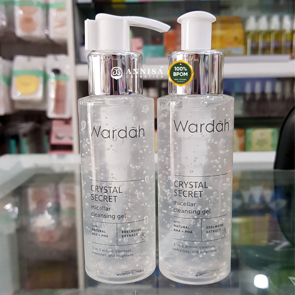 Wardah Crystal Secret Micellar Cleansing Gel 95ml