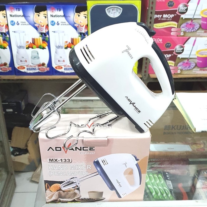 Hand Mixer Advance MX-133 |Garansi Resmi Advance 1 Tahun |