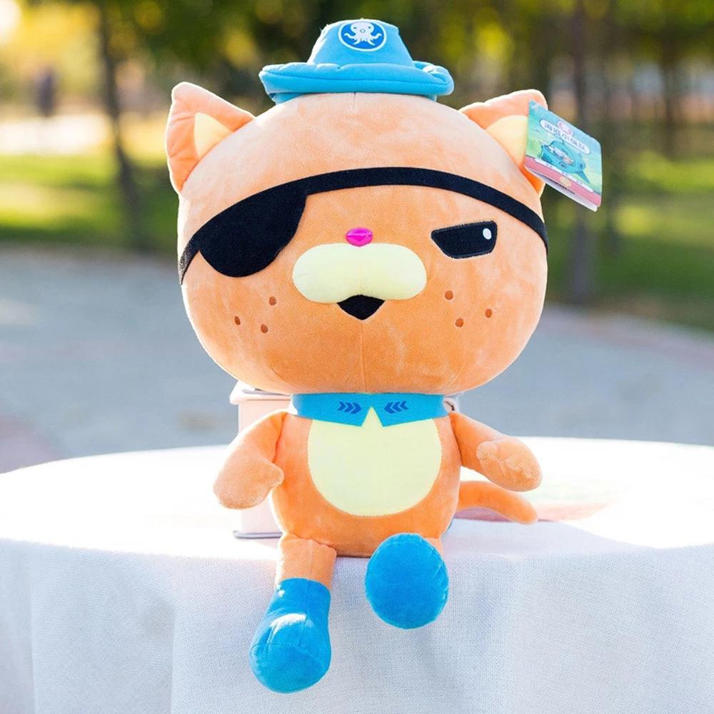 Lanfy Octonauts Mainan Mewah Dashi Captain Kwazii Hadiah Pesta Hadiah Ulang Tahun Anak Boneka Kartun