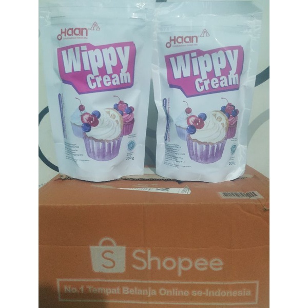 

HAAN wippy cream pouch