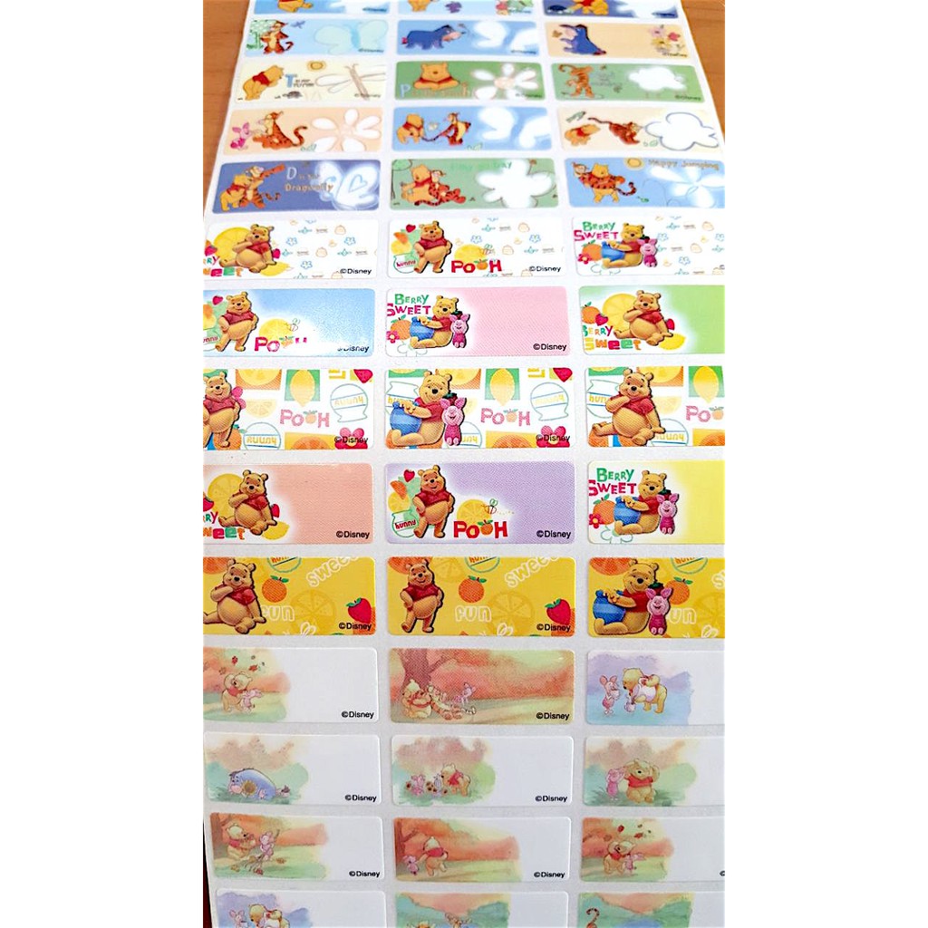 

Label Nama Anti Air Sticker Waterproof Pooh Berry Sweet
