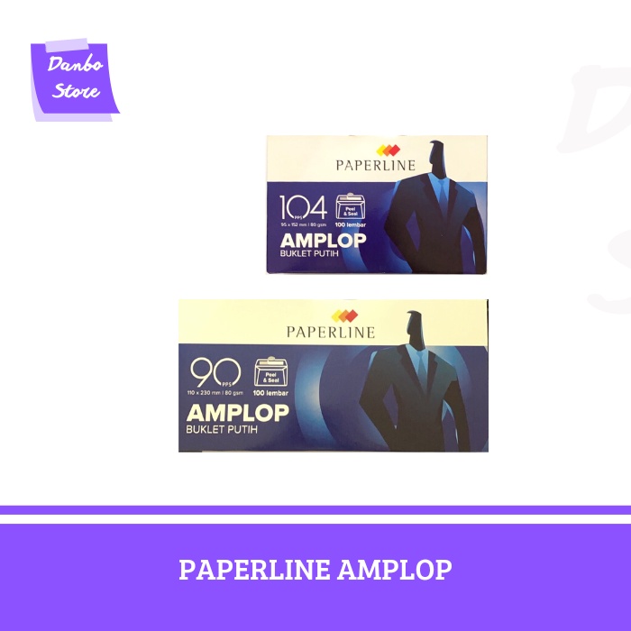 

PAPERLINE AMPLOP BUKLET PUTIH (104PPS/90PPS)