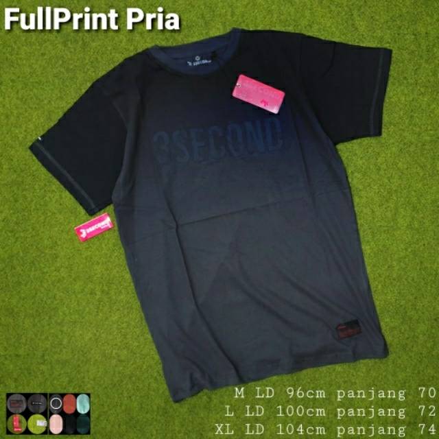 Kaos three second pria kaos 3second kaos three second cowok kaos distro kaos premium