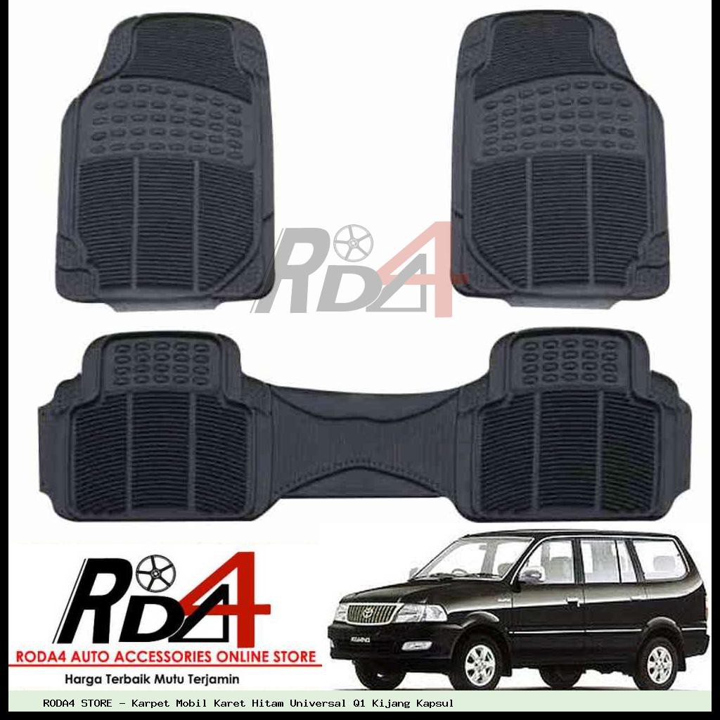 Karpet Mobil Karet Hitam Universal Q1 Kijang Kapsul Karpet Mobil Karet Hitam Universal Q1 Kijang Kapsul