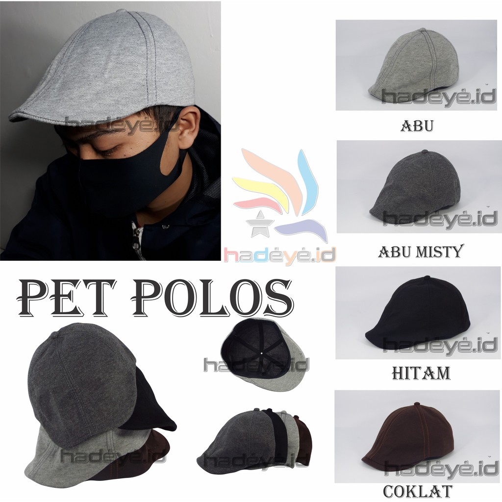 topi flat caps / topi pelukis / topi copet / topi kodok