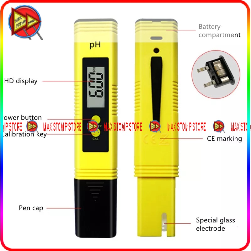 Alat Ukur PH Digital Untuk Air PH Meter Tester Pen Air Minum