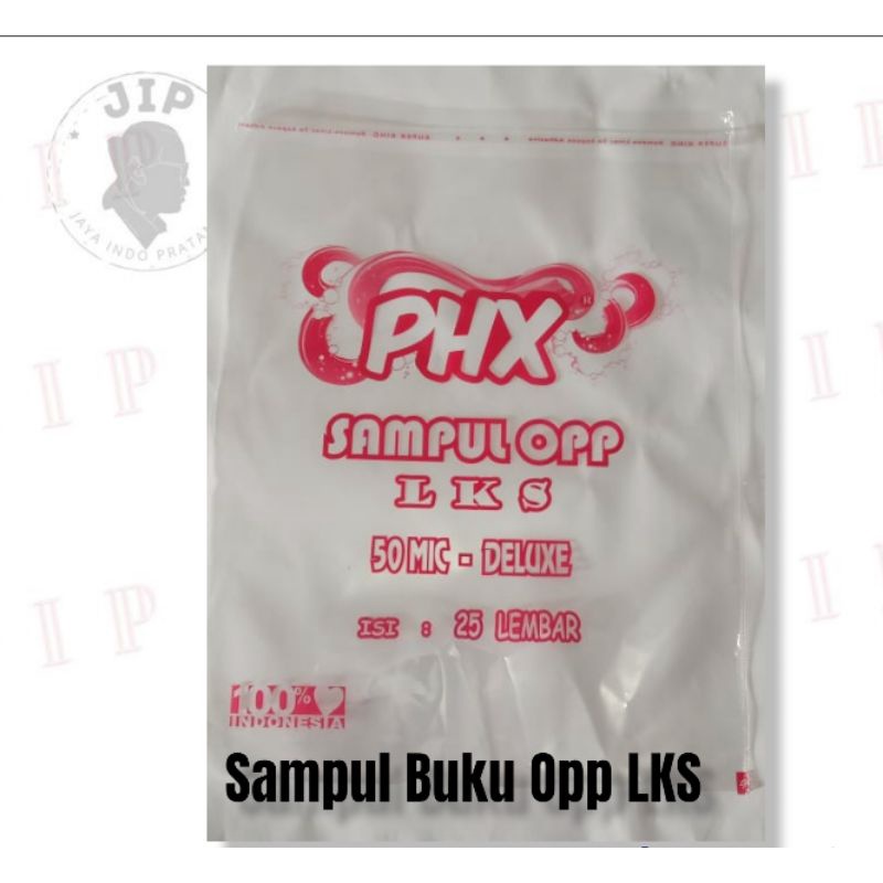 

Phonix Sampul Buku Plastik OPP (25lbr) - Sampul Buku Tulis Kwarto, Boxy, LKS, Folio