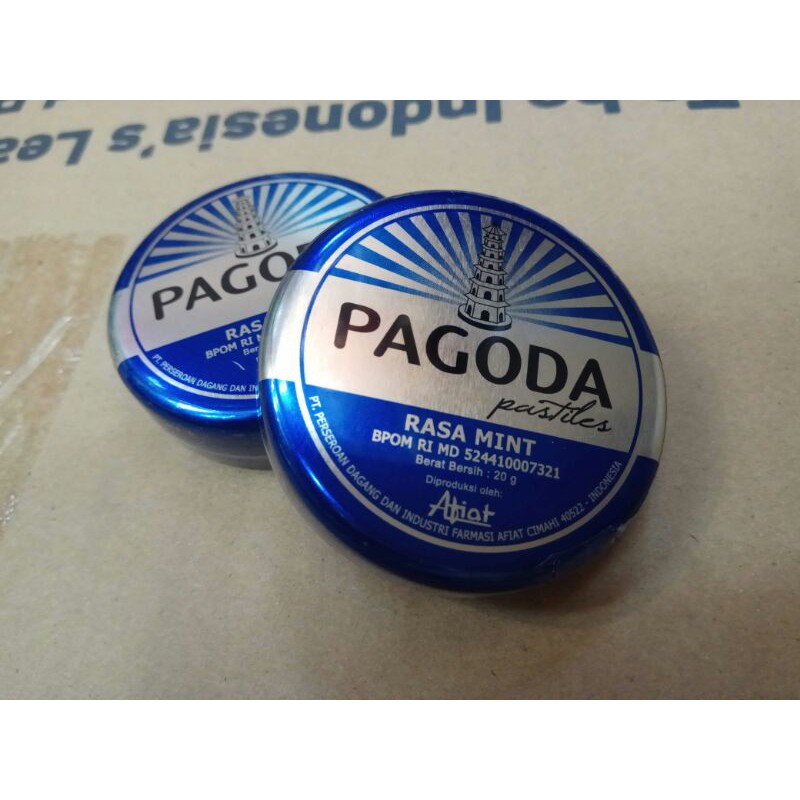 

Pagoda Pastiles - 20 gr