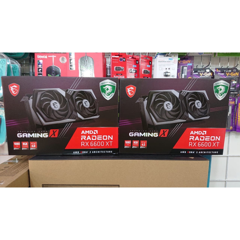 VGA MSI AMD RADEON RX6600 XT GAMING 8GB GDDR6 RDNA2 DisplayPort,HDMI,DVI-D