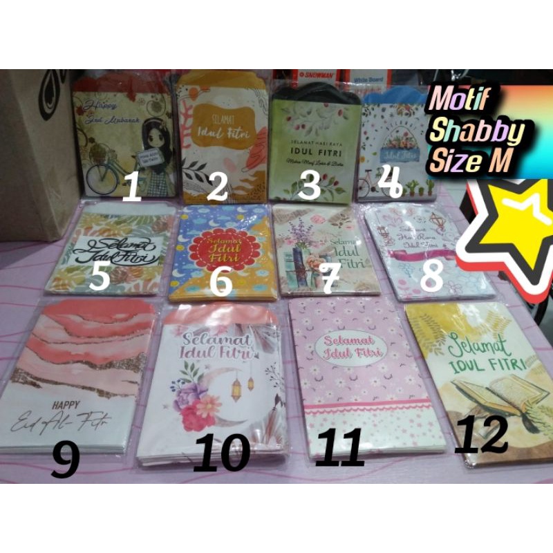 

Amplop lebaran Flowery M bisa pilih motif