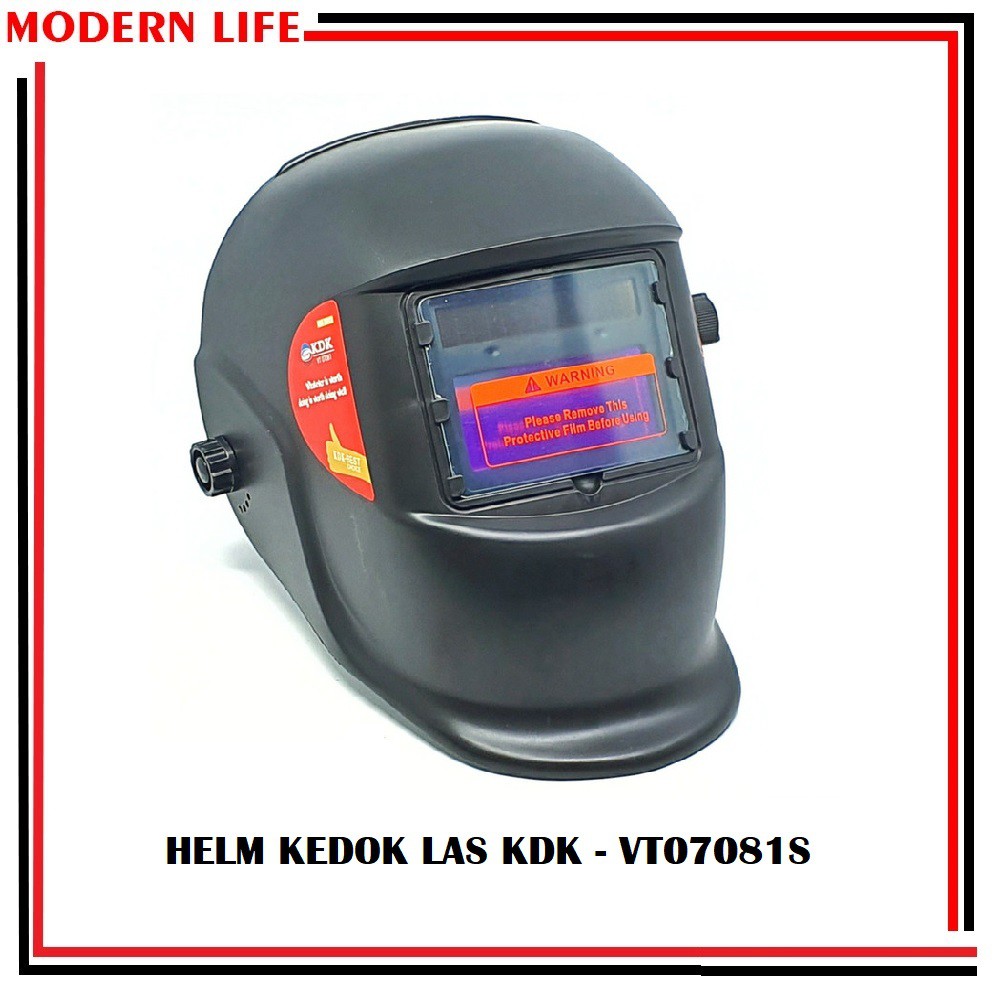 HELM LAS OTOMATIS KDK WELDING HELMET AUTO KEDOK LAS OTOMATIS KDK JAPAN