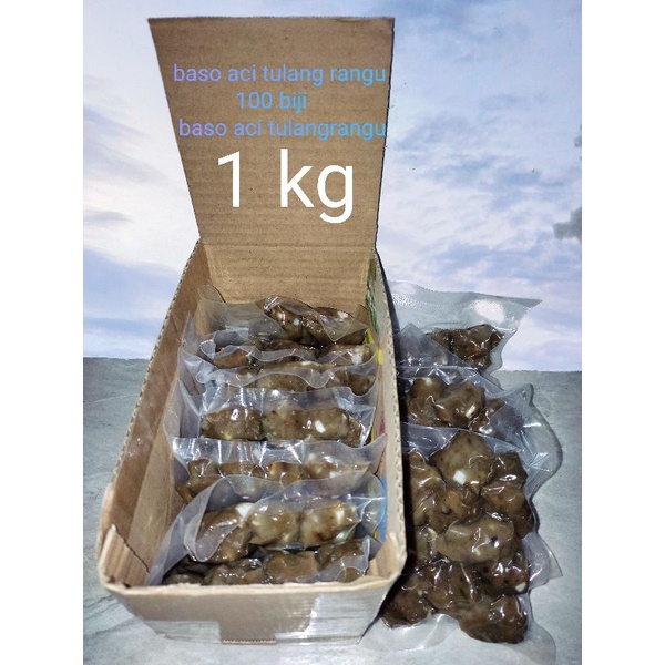 Jual Baso Aci Tulang Rangu 1 Kg Masuk 100 Bji Shopee Indonesia