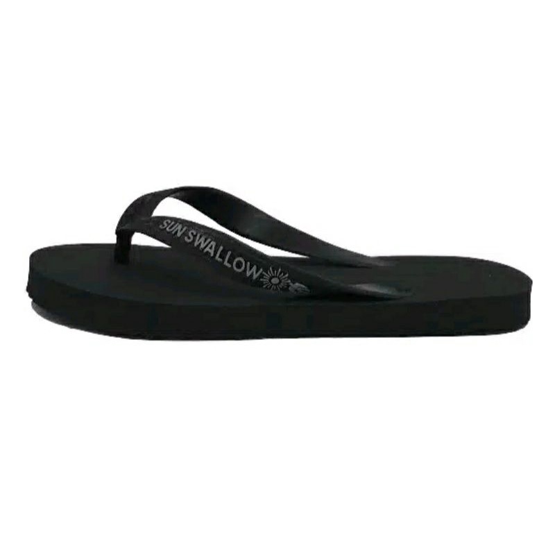 SANDAL JEPIT KARET SUN SWALLOW HITAM