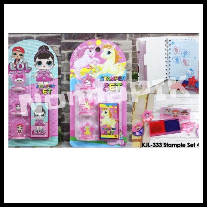 

Stempel Set Karakter Lol Atau Unicorn Promo Ramadhan