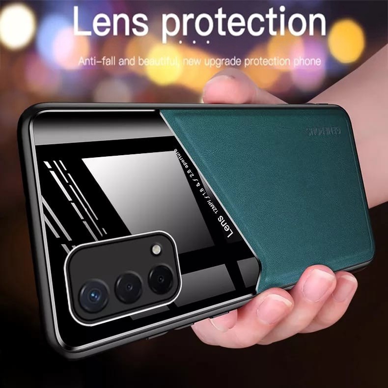 REALME GT MASTER EDITION GLASS LEATHER SHOCKPROOF SOFT PHONE CASE