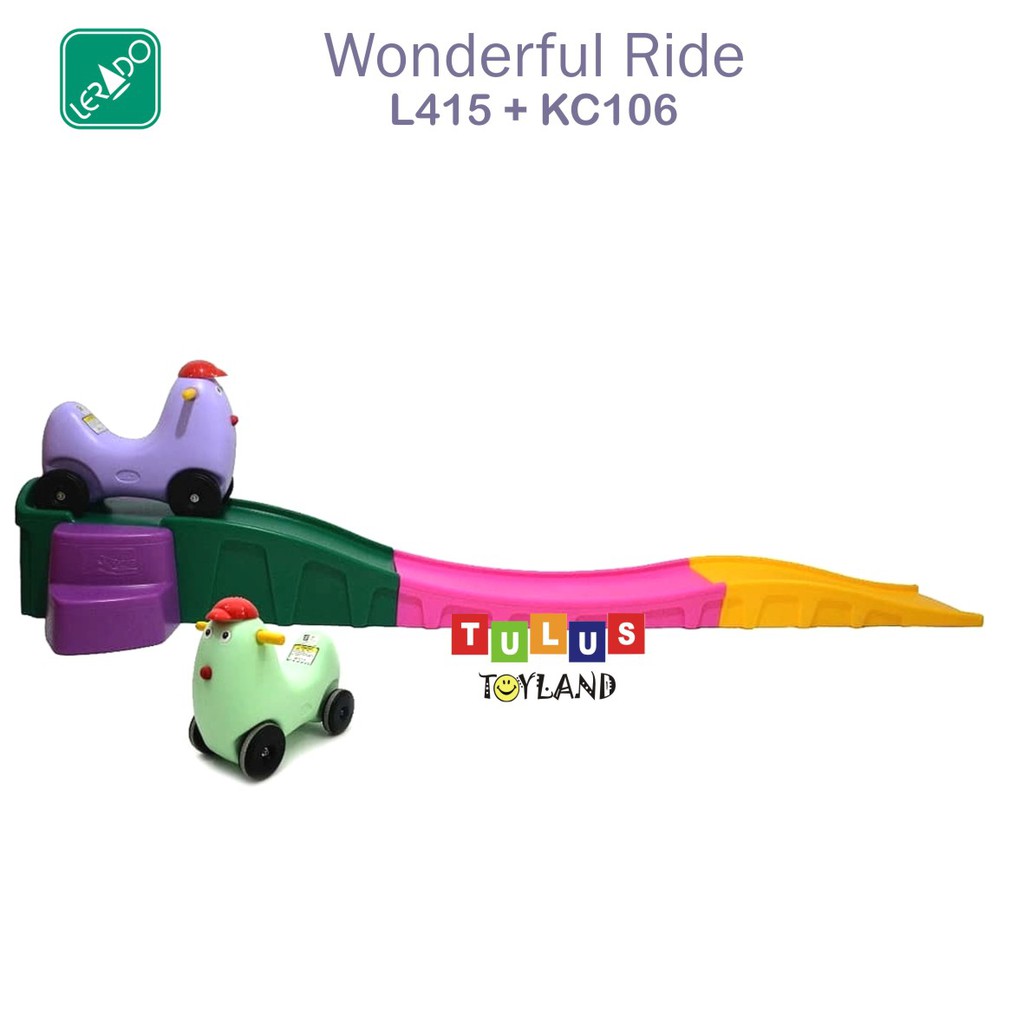 Lerado Wonderful Ride Mobil Seluncuran Roller Coaster Labeille Wondefull KC Chick Ride On