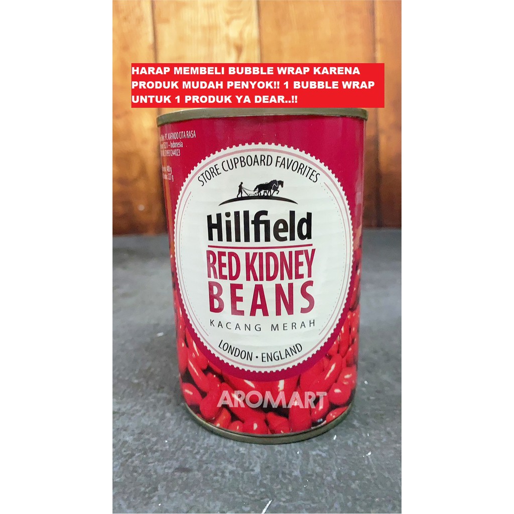 

Hillfield Red Kidney Beans/Kacang Merah Dalam Kemasan - 425g