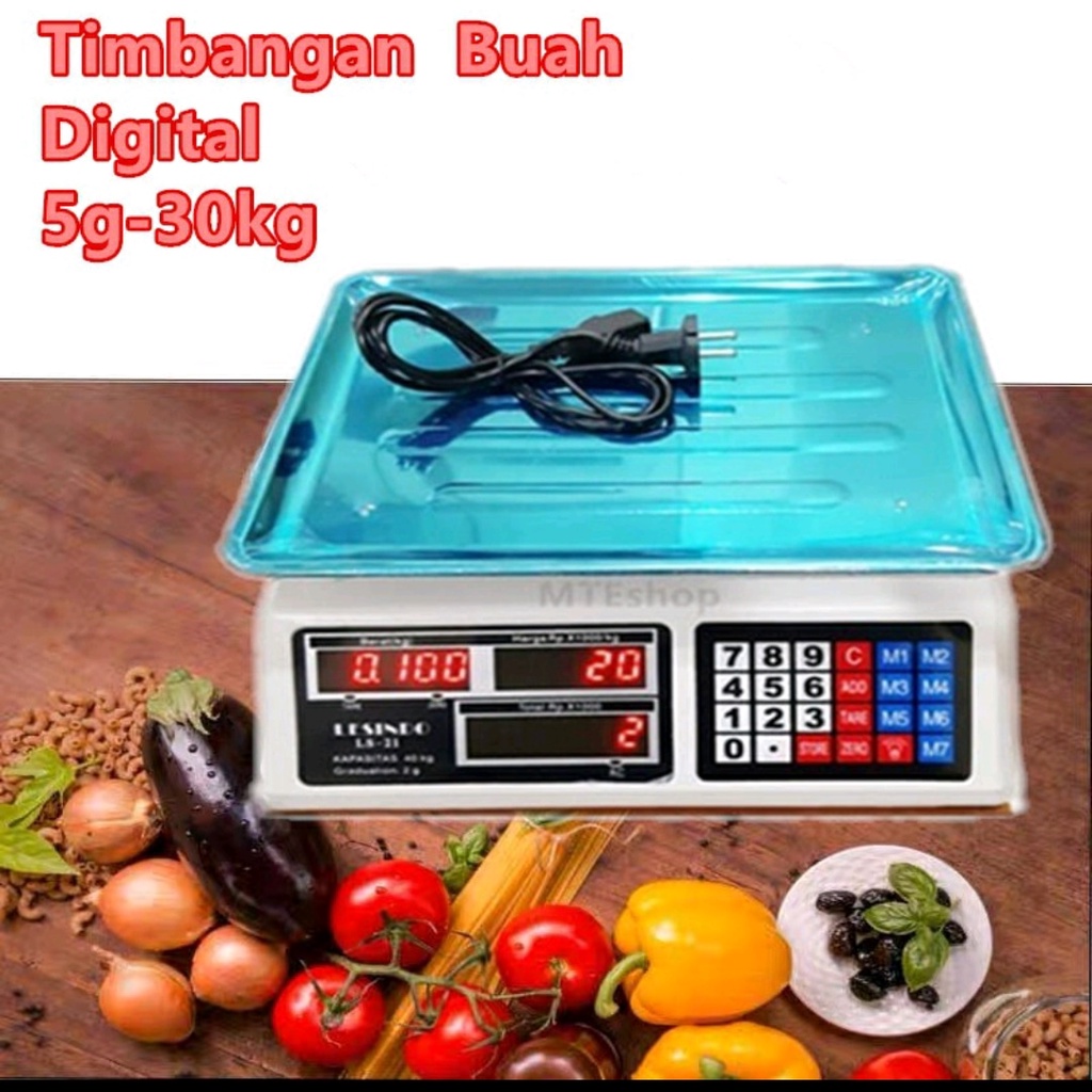 TIMBANGAN DIGITAL | TIMBANGAN BUAH KAPASITAS 30-40 KG | TIMBANGAN BUAH DIGITAL