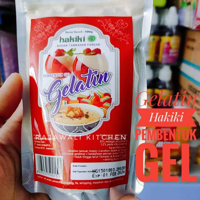 Jual Gelatin HAKIKI 100gr Halal Shopee Indonesia