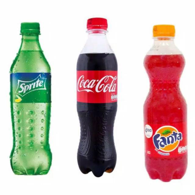 Sprite Coca cola Fanta  strawberry btl 390ml Shopee Indonesia