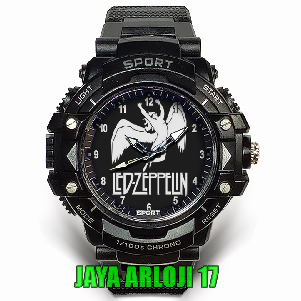 (Istimewa) JamTangan Custom LED ZEPPELIN - 3 (Awesome)
