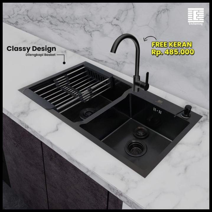 Bak Cuci Piring Stainless Europe Enchanting Minimalist Style E1072