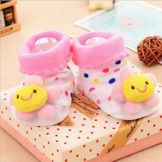 Kaos Kaki Bayi Boneka Karakter 3D Sepatu Bayi Lucu Kaos Kaki Anti Slip Murah Baby Sock Import